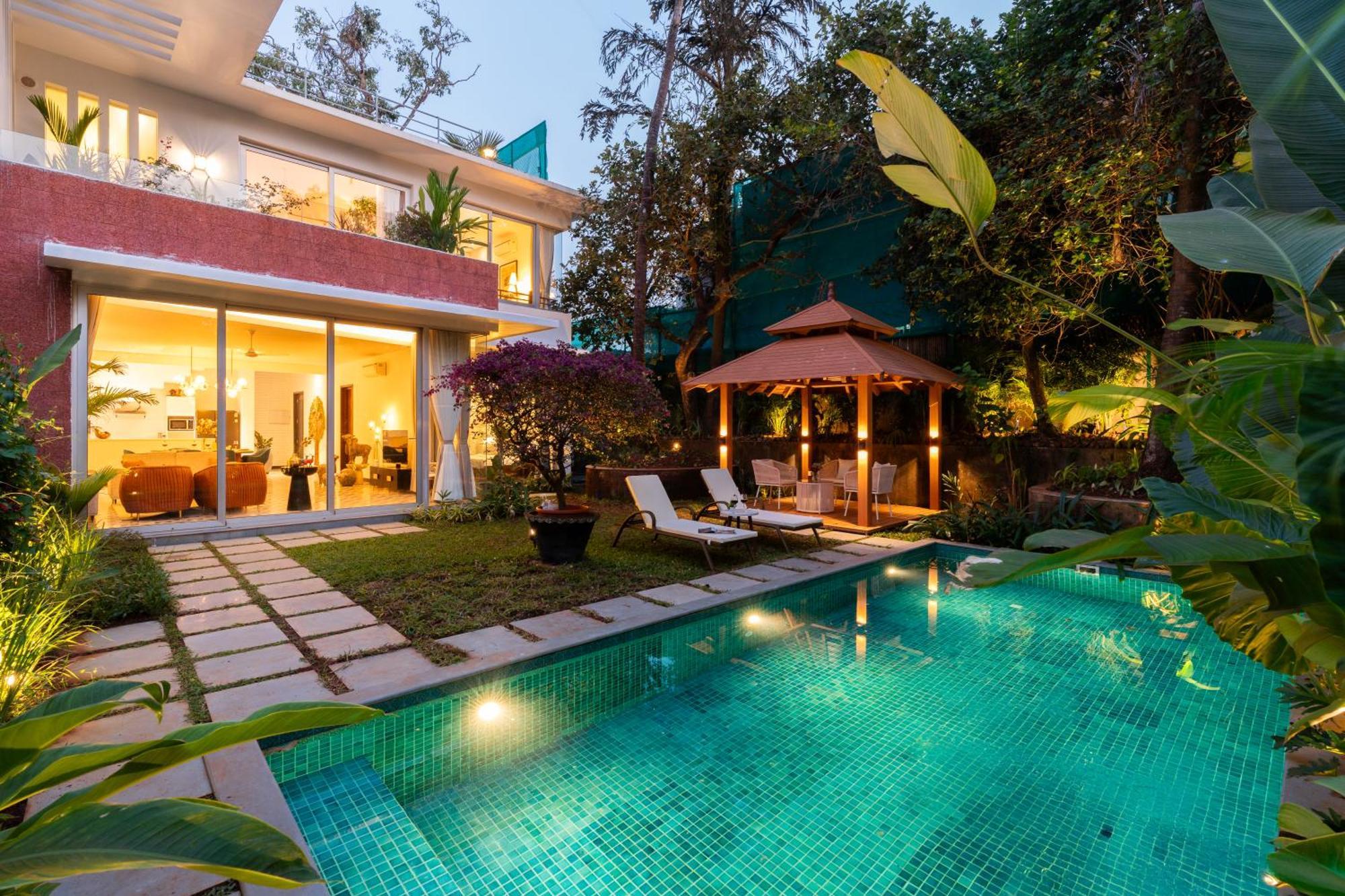 La Dora Estate Villa Vagator Exteriör bild